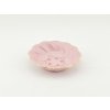 mísa a miska Leander miska Felicie kytičky růžový porcelán 13,5 cm