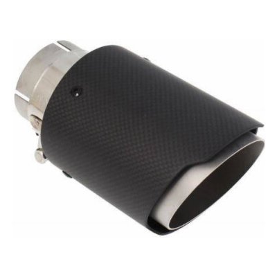 MTuning Koncovka tlumiče výfuku 78 mm, vstup 63 mm, karbonová podložka | Zboží Auto