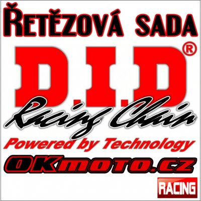 D.I.D Řetězová sada Yamaha XT 125 R 05-07