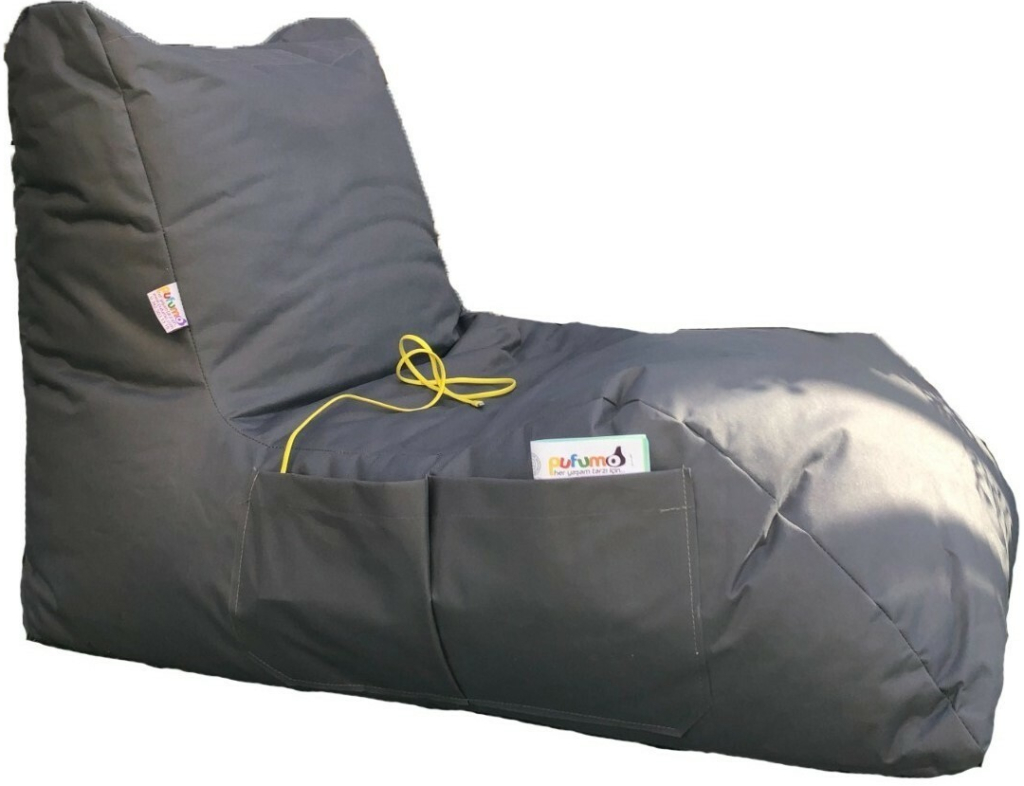 Asir Sedací vak daybed šedý