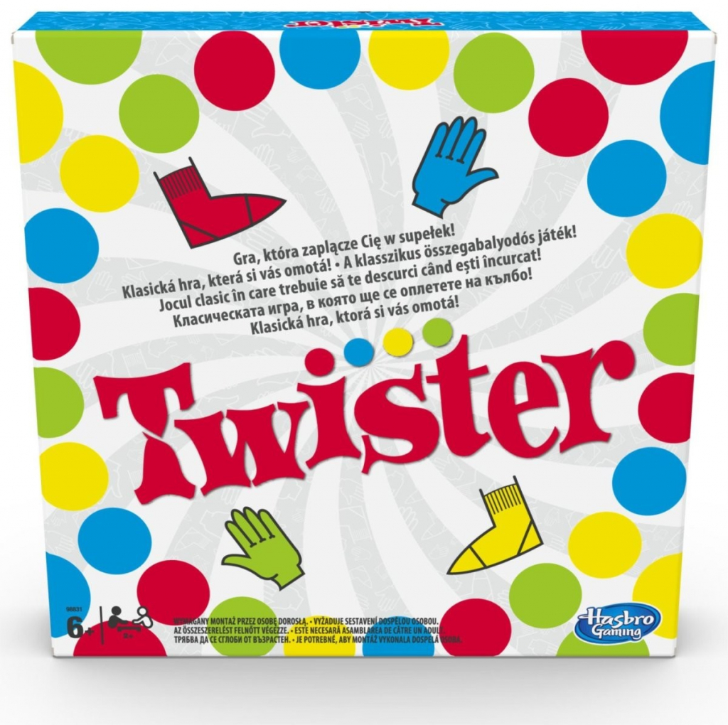 Twister: Klasická hra, Česká verze