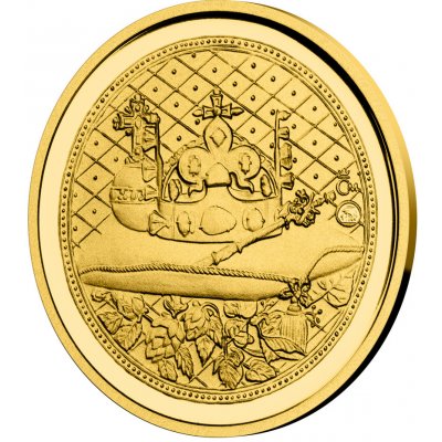 Česká mincovna Majestátní dukát České republiky 2023 proof 3,44 g – Zboží Mobilmania