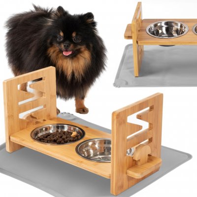 Set dvou misek kovový PuppyJoy 1 l – Zboží Mobilmania