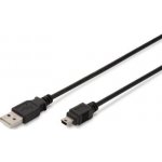 Assmann AK-300108-010-S USB A M (plug)/miniUSB B (5pin) M (plug), 1m, černý – Zbozi.Blesk.cz