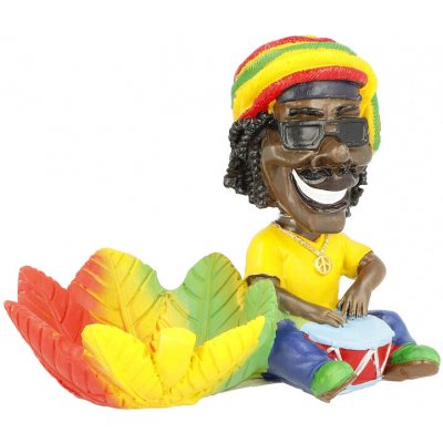 KRCZ Cigaretový popelník Rasta Man Jamaica 11cm – Zbozi.Blesk.cz
