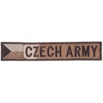 Nášivka:CZECH ARMY - jmenovka s vlajkou vz. 95 béžový | bojová – Zbozi.Blesk.cz