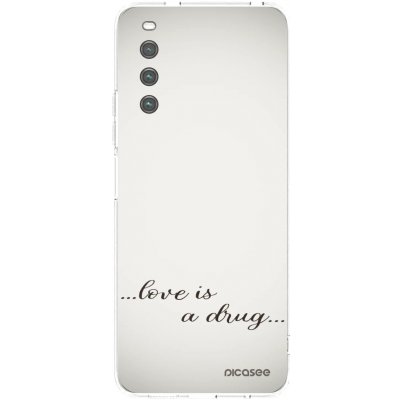 Picasee silikonový průhledný obal pro Sony Xperia 10 IV 5G - Love is a drug – Hledejceny.cz