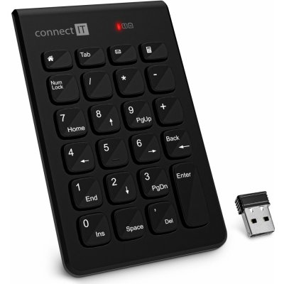 Connect It NumCalc CKB-0062-BK – Sleviste.cz