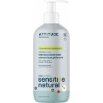 ATTITUDE Oatmeal Sensitive Baby 2in1 Hair & Body Wash 473 ml – Zboží Dáma