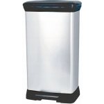 Curver DECOBIN 50 l stříbrný 02162-582 – Zboží Dáma Curver DECOBIN 50 l stříbrný 02162-582 – Zboží Dáma