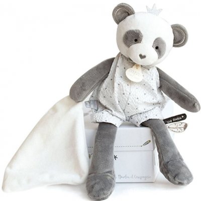 Doudou et Compagnie Paris Doudou Dárková panda s dečkou 28 cm