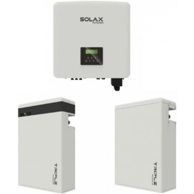 SolaX X3-Hybrid 10.0-D + T58 V2 2× baterie Hybridní FVE set – Sleviste.cz