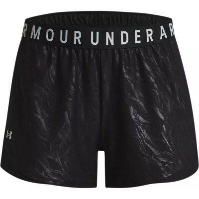 Under Armour kraťasy běžecké Play Up Shorts Emboss 3.0 2022 černá – Zboží Mobilmania