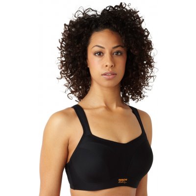 Sportovní podprsenka Non Wired Bra 7341B fialovo/orange - Panache