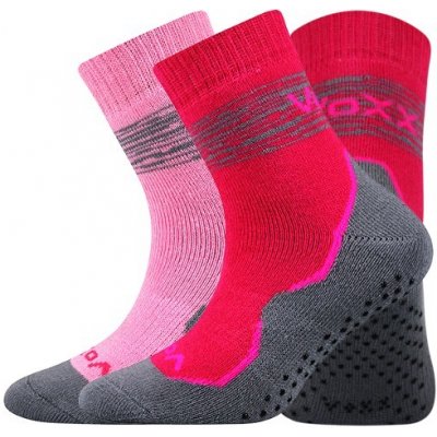 Voxx PRIME ABS dětské froté ponožky s protiskluzem mix HOLKA