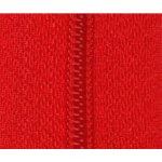Zip spirálový dělitelný No 6 délka 45 až 75 cm - dvoucestný barva 26 červená délka 55 cm – Hledejceny.cz