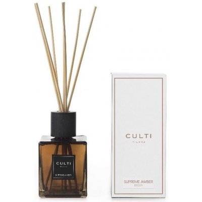 Culti Supreme Amber Decor Wood Aroma difuzér 500 ml – Sleviste.cz