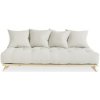 Pohovka Sofa Senza by Karup 90*200 cm natural + futon natural 701