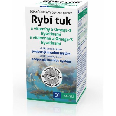 Diagnosis Rybí tuk s Vitamíny a Omega-3 kyselinami 60 kapslí