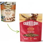 Carnilove Dog Crunchy Snack Ostrich with Blackberries 200 g – Hledejceny.cz
