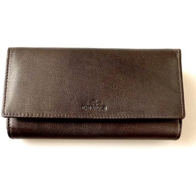Dámská kožená peněženka Charro Blanc 8050 tmavě hnědá