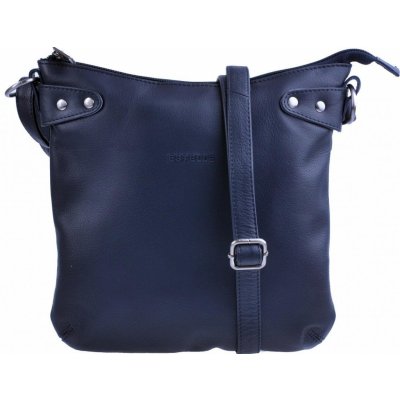 Estelle kožená kabelka s dlouhým popruhem ET-2011 tmavě modrá