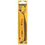 DeWALT DT2345 pilový plátek demoliční na dřevo s hřebíky a hliník pro aku mečové pily 152mm 5ks – Zboží Dáma