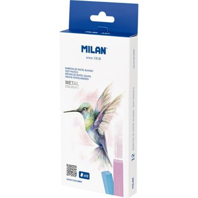 Milan pastelové jemné metalické barvy 12 barev – Hledejceny.cz