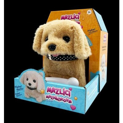 Alltoys Mazlíci pejsek Alík béžový – Zbozi.Blesk.cz