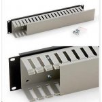 Vyvazovací panel Triton RAB-VP-X04-A1 Vyvazovací panel, optický, 19", 2U, jednostranná plastová lišta, černý RAB-VP-X04-A1 – Hledejceny.cz