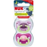 Nuk silikon šidítko 2 ks Signature Pink – Zboží Mobilmania