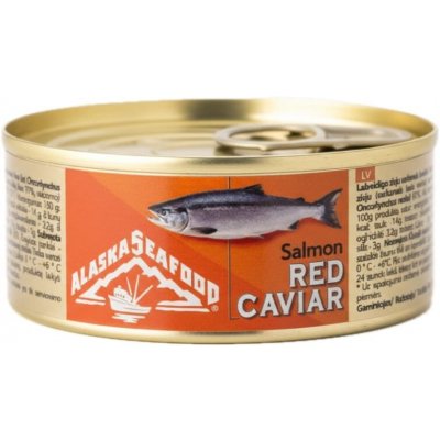 AlaskaWild Kaviár z divokého lososa Nerka 95 g – Zboží Dáma