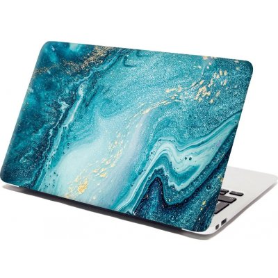 Sablio Samolepka na notebook Modrý pigment - 29x20 cm – Zboží Mobilmania