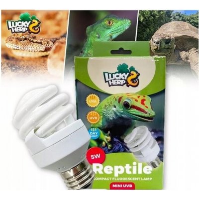 Lucky Herp Mini UVB 5.0 žárovka 5 W – Hledejceny.cz