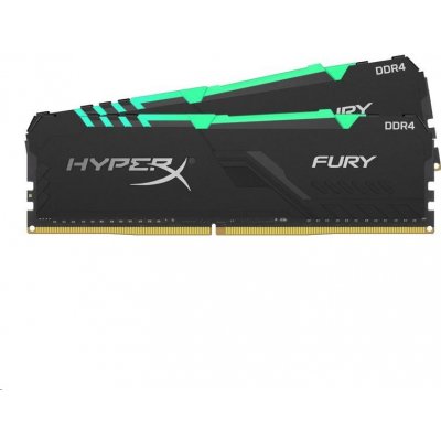 Kingston HyperX Fury RGB DDR4 16GB 3600MHz CL17 HX436C17FB3AK2/16 – Zboží Mobilmania