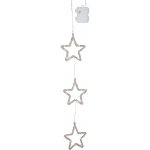 Star trading Závěsná LED dekorace hvězdičky STINA V.58cm čirá – Hledejceny.cz