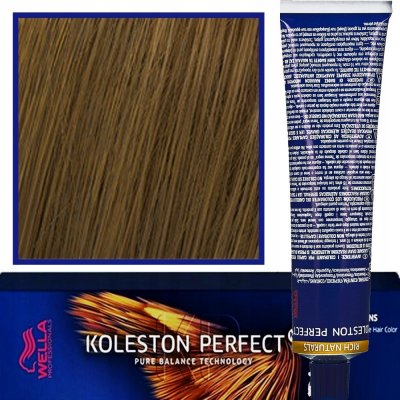 Wella Koleston Perfect Permanentní barva na vlasy Permanentní 100% krytí šedin 7/03 60 ml – Zboží Mobilmania