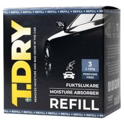 Everbrand Sweden náhradní sáčky do pohlcovače vlhkosti T.Dry, neparfem. 3 x 100g – Zboží Mobilmania