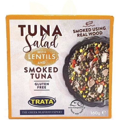 Trata Uzen tuňákový salát s čočkou 160 g – Zboží Dáma