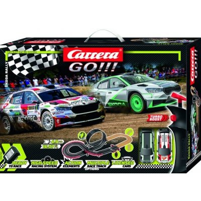 Carrera Autodráha GO 62584 Škoda Rally – Zboží Mobilmania