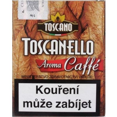 Doutníky Toscano Toscanello Rosso Caffe (5 ks)
