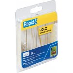 Lepidlo tavné na dřevo, Ø 12 mm, 125 g, nažloutlá, blistr, RAPID – Sleviste.cz