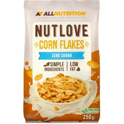 ALLNUTRITION Nutlove Kukuřičné lupínky 250 g – Hledejceny.cz