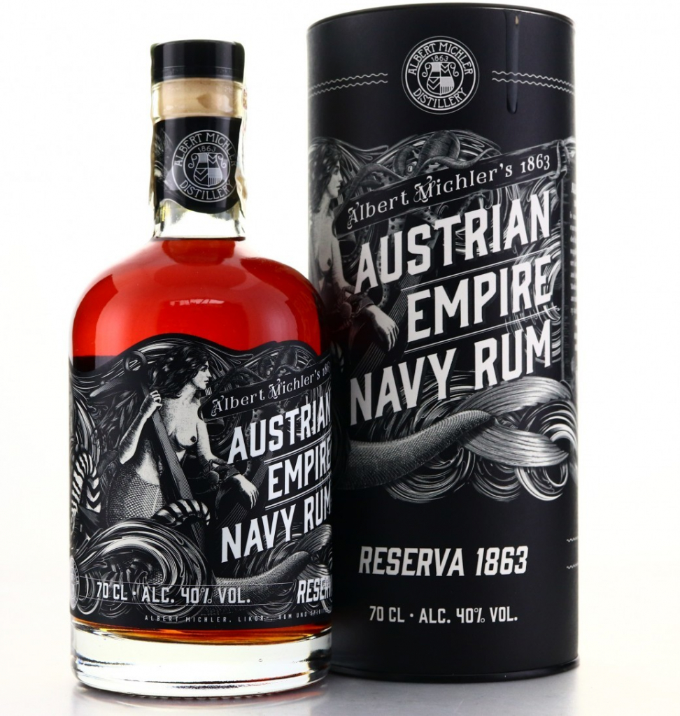 Austrian Empire Navy Reserva 1863 40% 0,7 l (tuba)