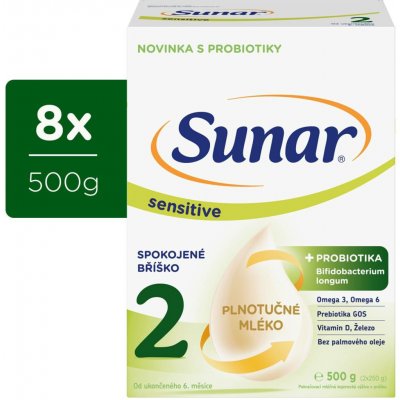 Sunar 2 Sensitive 8 x 500 g – Zboží Mobilmania