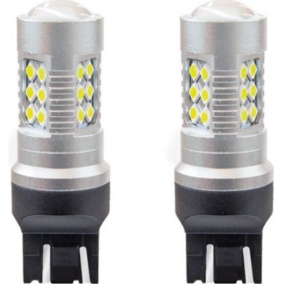 AMiO LED žárovky 24SMD 3030 T20 7443 21/5W White 12V/24V – Hledejceny.cz