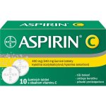 ASPIRIN C POR 400MG/240MG TBL EFF 10 – Hledejceny.cz