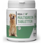 Reavet MultiGreen tablety s chlorellou a spirulinou 500 ks – Hledejceny.cz