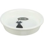 Trixie keramická miska pro kočky s motivem kočky 0,25 l / 13 cm – Zboží Dáma