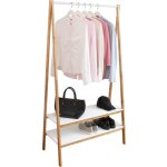 Wenko Finja stojan na oblečení bílá/přírodní 95 cm 172 cm 42 cm – Sleviste.cz